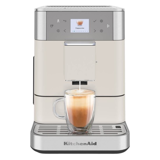Automatska električna espreso mašina KF6, 1450 V, boja "Porcelain White" - KitchenAid