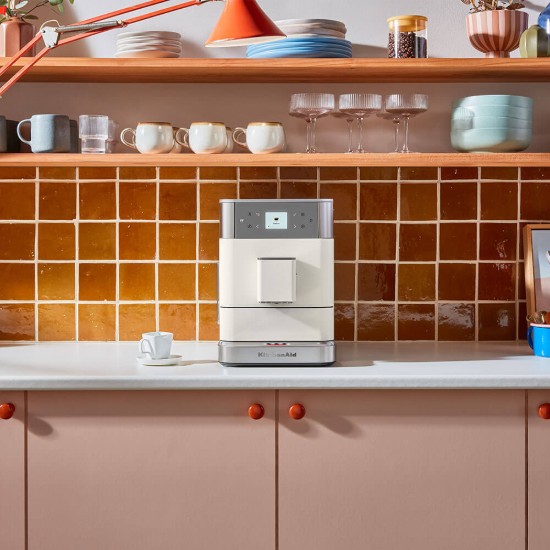 Automatska električna espreso mašina KF6, 1450 V, boja "Porcelain White" - KitchenAid