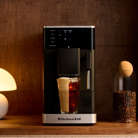 Automatska električna espreso mašina KF2, 1450P, mat crna - KitchenAid