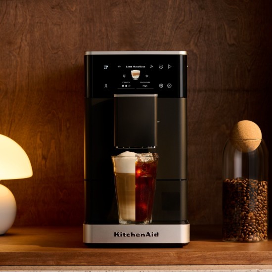 Automatska električna espreso mašina KF4, 1450 V, mat crna - KitchenAid