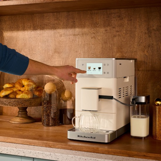 Automatska električna espreso mašina KF4, 1450 V, boja "Porcelain White" - KitchenAid