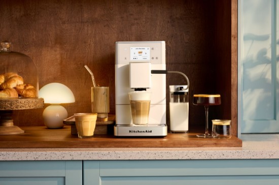 Automatska električna espreso mašina KF4, 1450 V, boja "Porcelain White" - KitchenAid