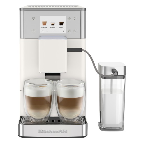 Automatska električna espreso mašina KF4, 1450 V, boja "Porcelain White" - KitchenAid