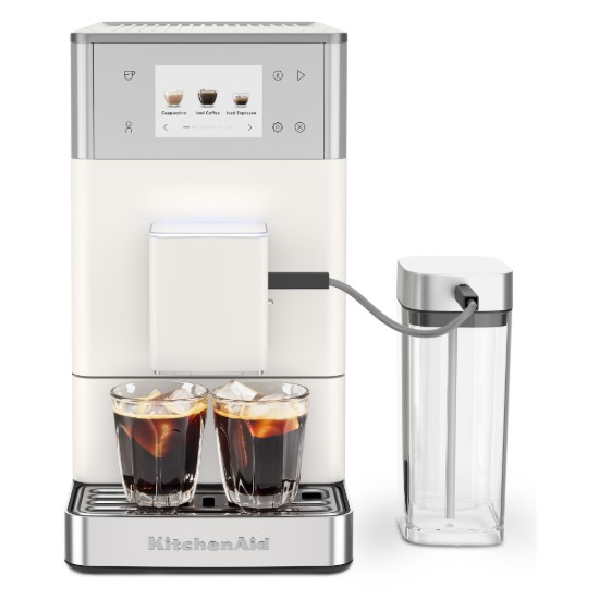 Automatska električna espreso mašina KF4, 1450 V, boja "Porcelain White" - KitchenAid