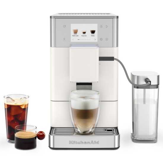 Automatska električna espreso mašina KF4, 1450 V, boja "Porcelain White" - KitchenAid