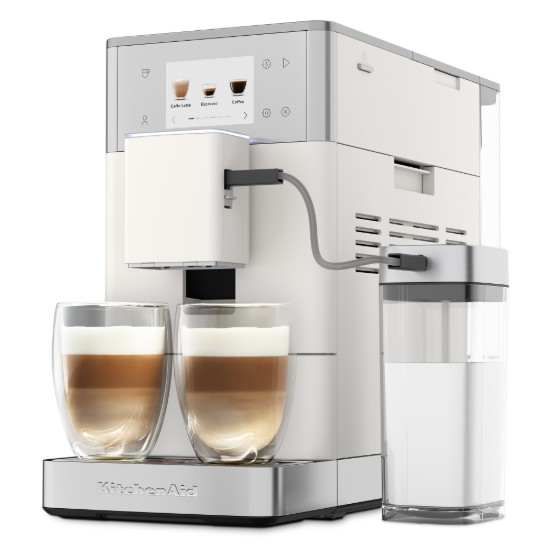 Automatska električna espreso mašina KF4, 1450 V, boja "Porcelain White" - KitchenAid