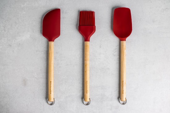 Set mit 2 Mini-Spateln, Silikon, Empire Red – KitchenAid