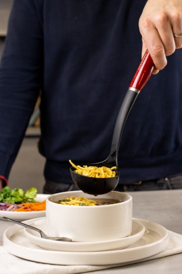 Plastic ladle, 31 cm, Empire Red - KitchenAid
