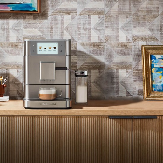 Automatska električna espreso mašina KF8, 1450 V, boja "Stainless Steel" - KitchenAid