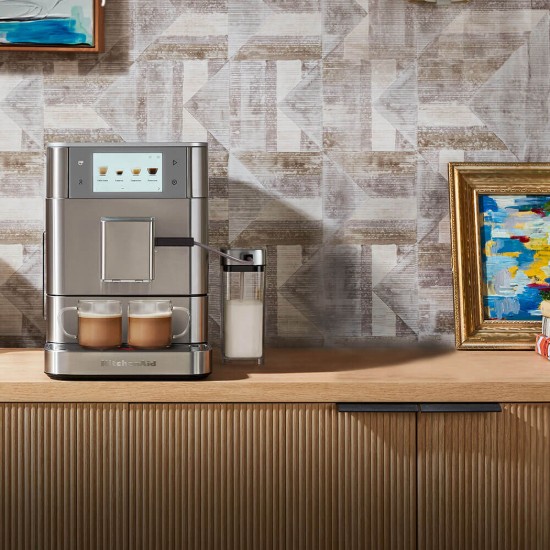 Automatska električna espreso mašina KF8, 1450 V, boja "Stainless Steel" - KitchenAid