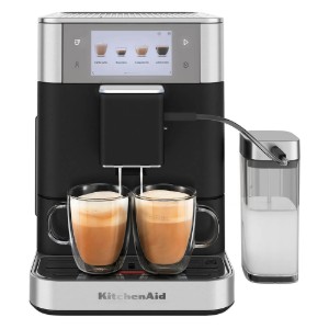 Automatska električna espreso mašina KF8, 1450 V, "Cast Iron Black" boja - KitchenAid