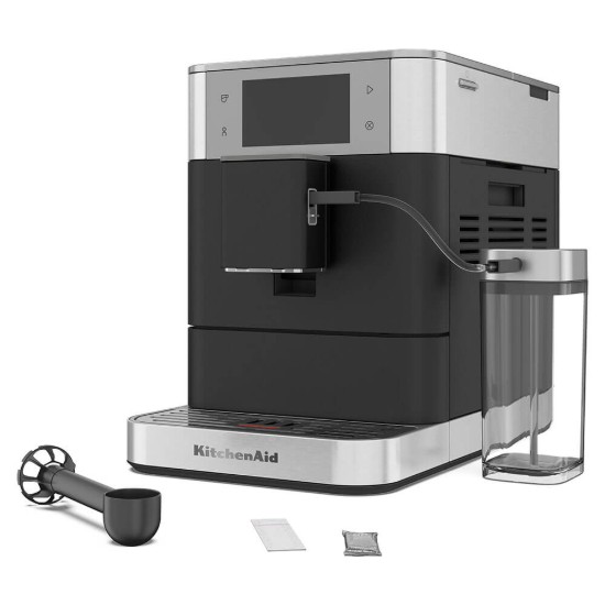 Automatska električna espreso mašina KF8, 1450 V, "Cast Iron Black" boja - KitchenAid