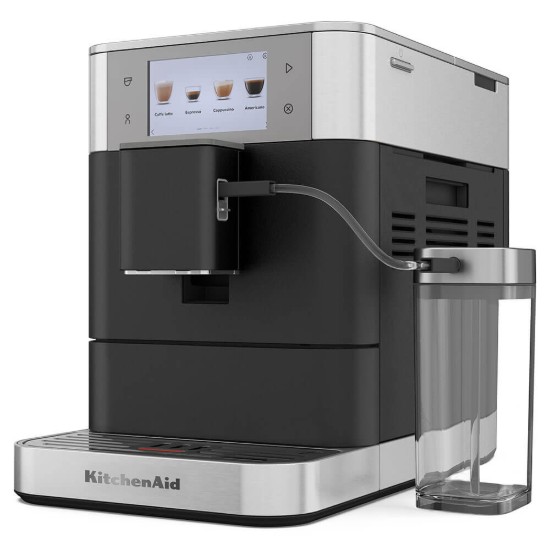 Automatska električna espreso mašina KF8, 1450 V, "Cast Iron Black" boja - KitchenAid