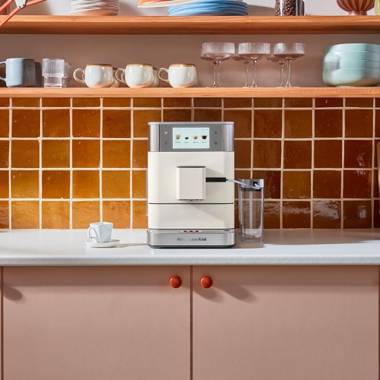 Automatska električna espreso mašina KF8, 1450 V, boja "Porcelain White" - KitchenAid