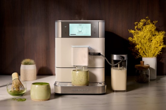 Automatska električna espreso mašina KF8, 1450 V, boja "Porcelain White" - KitchenAid