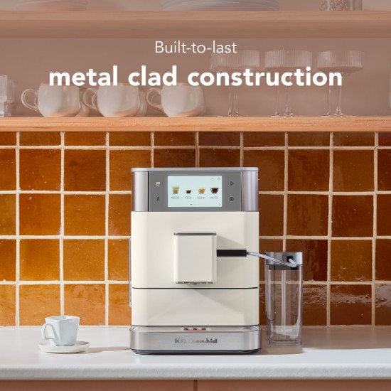 Automatska električna espreso mašina KF8, 1450 V, boja "Porcelain White" - KitchenAid