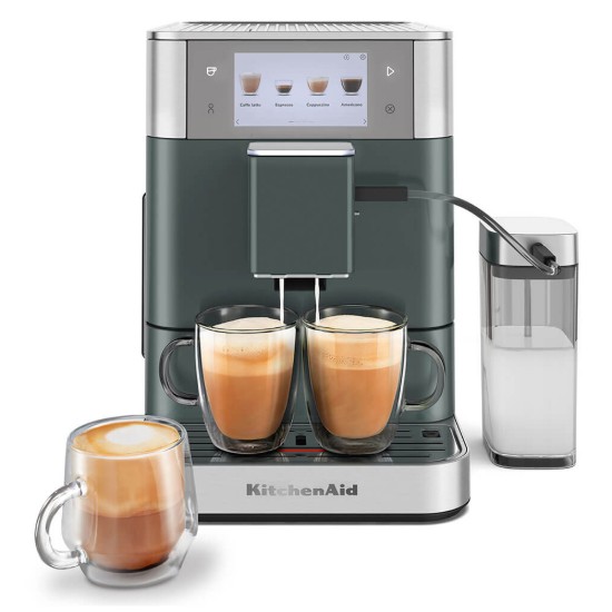 Automatska električna espreso mašina KF8, 1450 V, boja "Juniper" - KitchenAid
