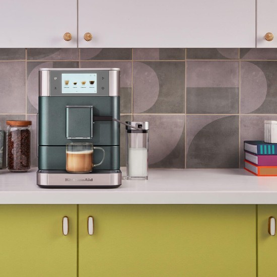 Automatska električna espreso mašina KF8, 1450 V, boja "Juniper" - KitchenAid