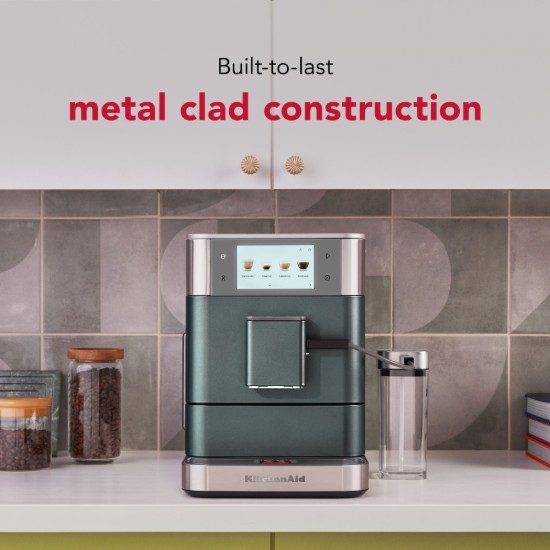 Automatska električna espreso mašina KF8, 1450 V, boja "Juniper" - KitchenAid