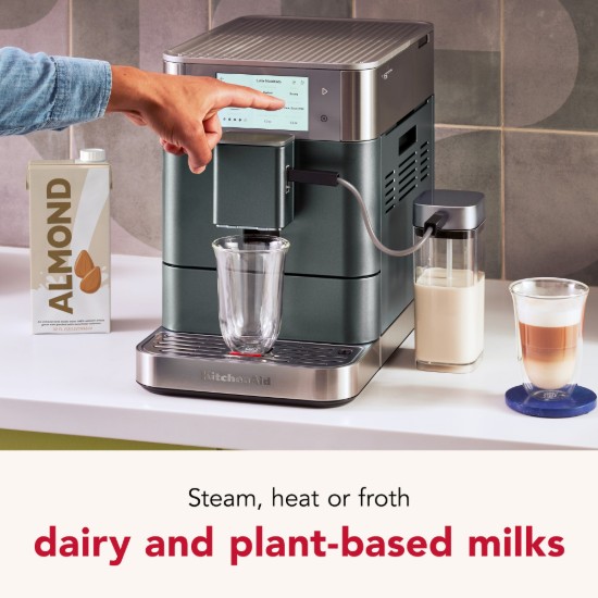 Automatska električna espreso mašina KF8, 1450 V, boja "Juniper" - KitchenAid