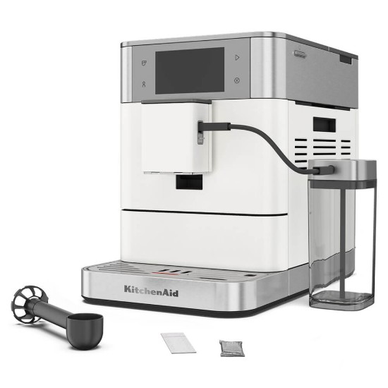 Automatska električna espreso mašina KF8, 1450 V, boja "Porcelain White" - KitchenAid