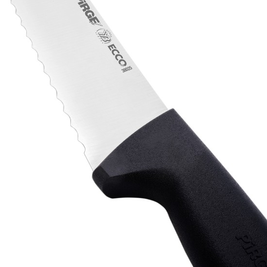 Cuchillo multiusos, 26 cm, "Ecco", negro - Pirge
