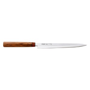 Cuchillo Yanagiba (para sushi) para diestros, 25 cm, "Titan East" - Pirge