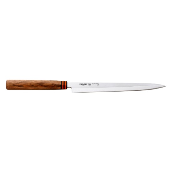 Cuchillo Yanagiba (para sushi) para diestros, 25 cm, "Titan East" - Pirge