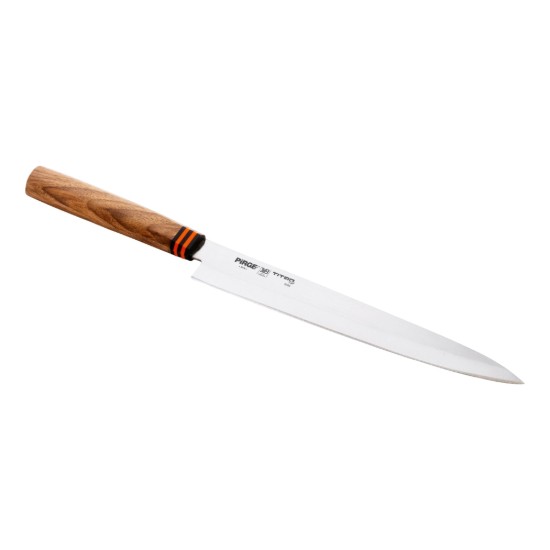 Cuchillo Yanagiba (para sushi) para diestros, 25 cm, "Titan East" - Pirge
