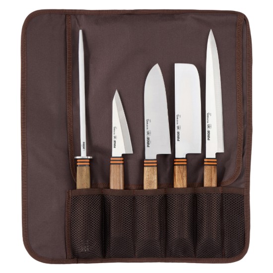 Set de cuchillos, 6 piezas, "Titan East" - Pirge