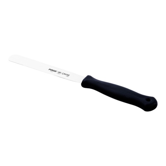 Decoration knife, stainless steel, 12 cm, "Creme", Black - Pirge