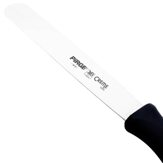 Decoration knife, stainless steel, 12 cm, "Creme", Black - Pirge