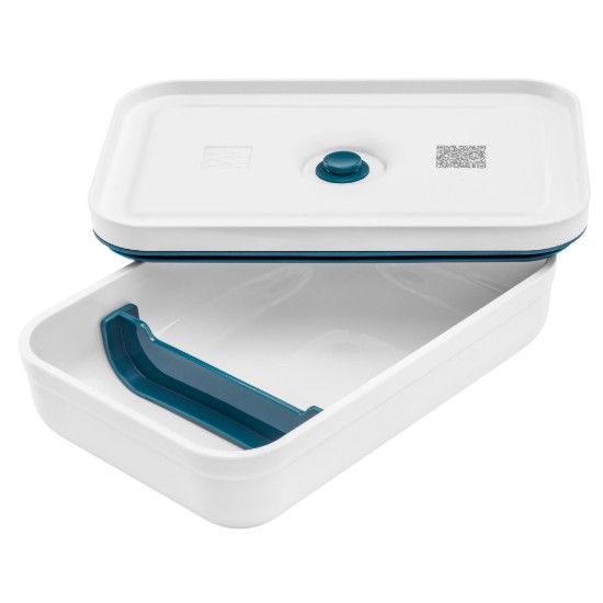 Vaakumpakendiga toiduanum, plastik, 1L, "FRESH & SAVE" La Mer, White - Zwilling
