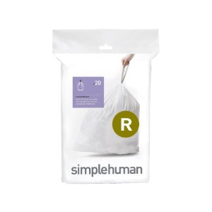 Miskastes maisi, kods R, 10 L / 20gab, plastmasa - simplehuman