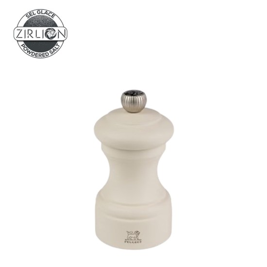 Młynek do soli, 10 cm, „Bistro Z”, Feather White - Peugeot