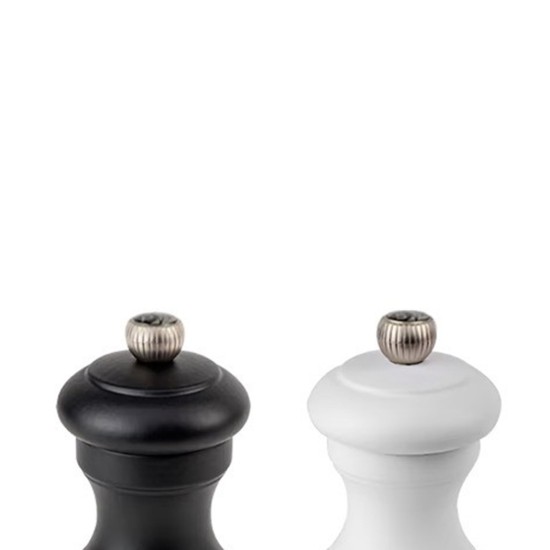 Set aus 2 Salz- und Pfeffermühlen, 10 cm, "Bistro Z", White&Black – Peugeot