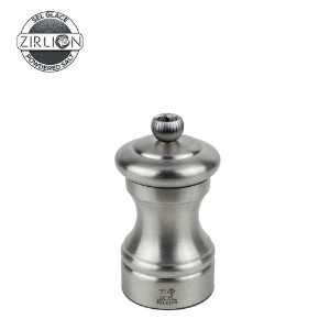 Мелничка за сол, 10 см, неръждаема стомана, "Bistro Chef Z", Stainless Steel - Peugeot