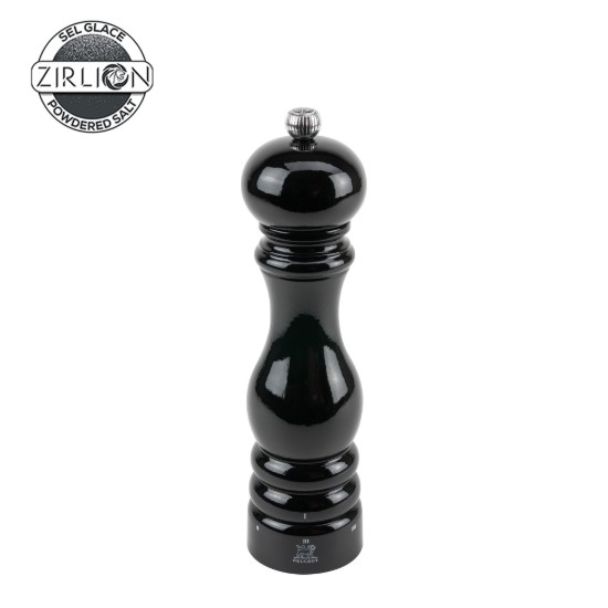 Salzmühle, 22 cm, "Paris u'Select Z", Black Lacquered - Peugeot