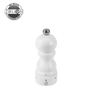 Tuz öğütücü, 12 cm, "Paris u'Select Z", White Lacquered - Peugeot
