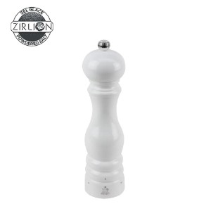 Tuz öğütücü, 22 cm, "Paris u'Select Z", White Lacquered - Peugeot