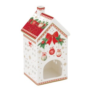 Mumluk, porselen, 6,5 x 6,5 x 14,5 cm, "Christmas Heritage" - Easy Life