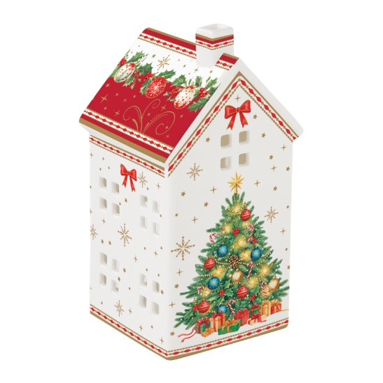 Mumluk, porselen, 6,5 x 6,5 x 14,5 cm, "Christmas Heritage" - Easy Life