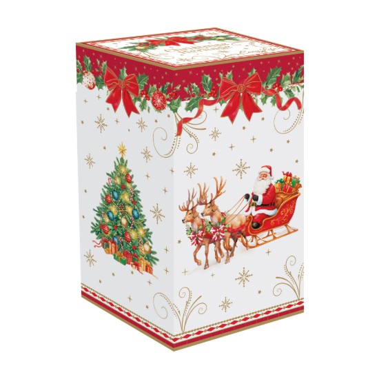 Mumluk, porselen, 6,5 x 6,5 x 14,5 cm, "Christmas Heritage" - Easy Life