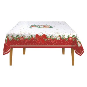 Rectangular tablecloth, 180 x 145 cm, "Christmas Heritage" - Easy Life