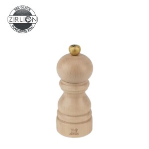 Salt grinder, 12 cm, "Paris Classic Z", Natural - Peugeot