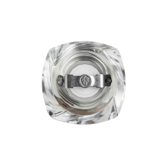 Salt mill, 14 cm, "Ouessant Z", Stainless Steel - Peugeot