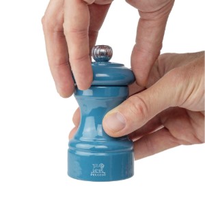 Salt grinder, 10 cm, "Bistrorama Z", Pacific Blue - Peugeot