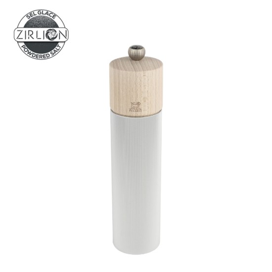 Salt grinder, 22 cm, "Line Z", Aluminium - Peugeot