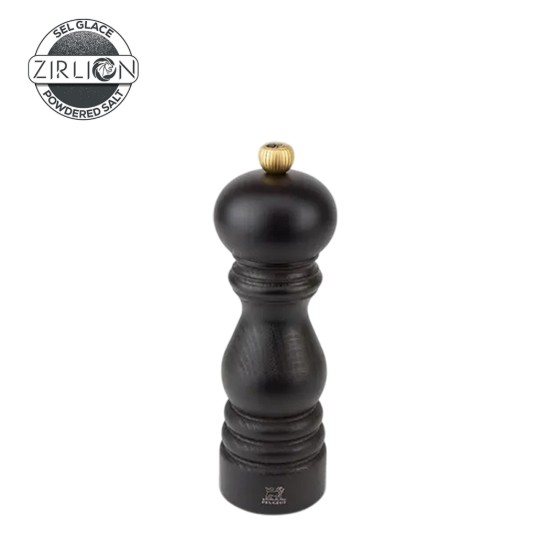 Salt grinder, 18 cm, "Paris Classic Z", Chocolate  - Peugeot