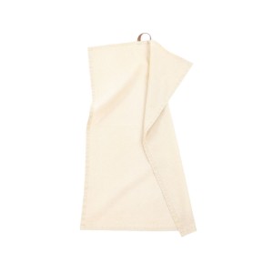 Set of 3 kitchen towels “Myrna”, cotton, 50 x 70 cm, Ivory - Tiseco